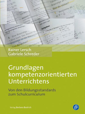cover image of Grundlagen kompetenzorientierten Unterrichtens